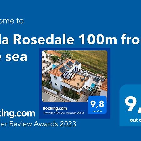 Villa Rosedale By Ezoria Villas Agia Napa Exterior foto