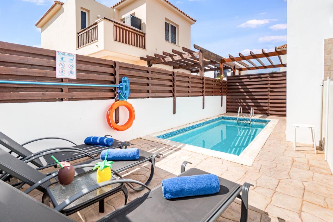Villa Rosedale By Ezoria Villas Agia Napa Exterior foto